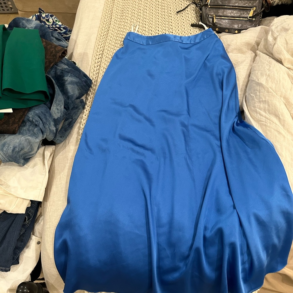 Vero Moda Royal Blue Maxi Skirt